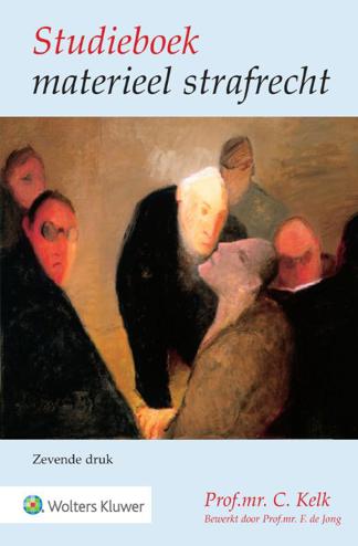 9789013153941 - Studieboek materieel strafrecht