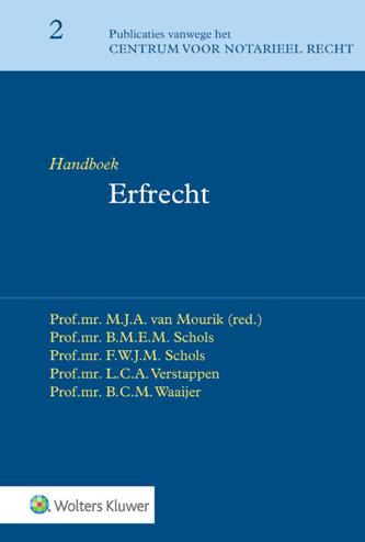 9789013154290 - Handboek Erfrecht