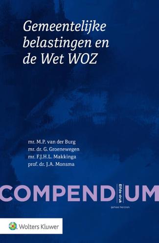 9789013154979 - Compendium Gemeentelijke belastingen en de Wet WOZ