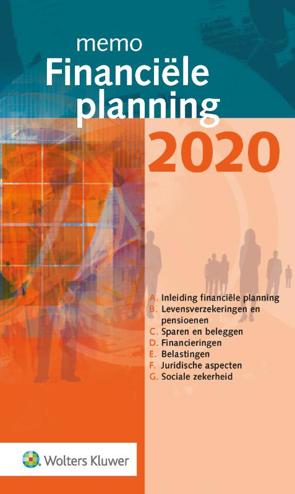 9789013155631 - Memo Financiële planning 2020
