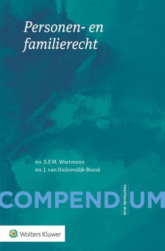 9789013156027 - Compendium van het personen- en familierecht