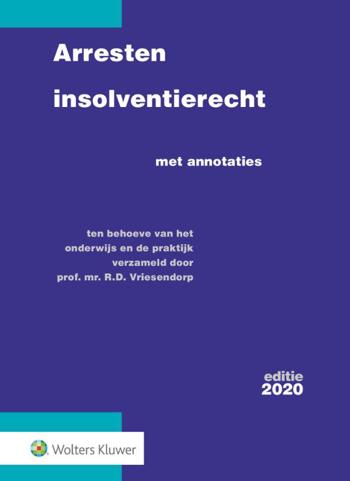 9789013157147 - Arresten insolventierecht 2020