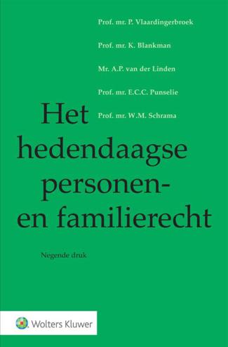 9789013157185 - Het hedendaagse personen- en familierecht