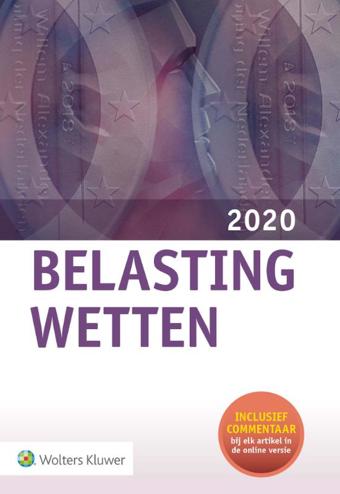9789013157642 - Belastingwetten - luxe-editie 2020