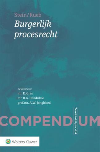 9789013158298 - Compendium Burgerlijk procesrecht