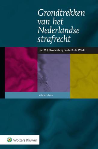 9789013158779 - Grondtrekken van het Nederlandse strafrecht