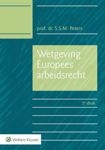 9789013159905 - Wetgeving Europees arbeidsrecht
