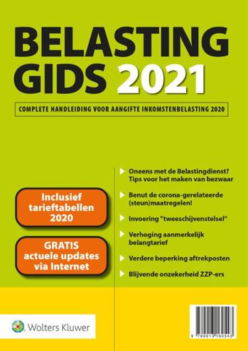 9789013160543 - Belastinggids 2021: Complete handleiding voor aangifte inkomstenbelasting 2020