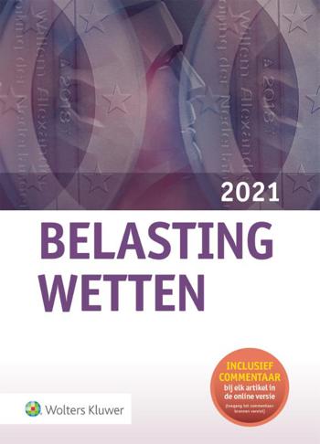 9789013161151 - Pocket belastingwetten 2021