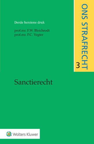 9789013164961 - Sanctierecht (3e herziene druk)