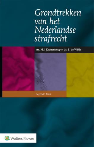 9789013166170 - Grondtrekken van het Nederlandse strafrecht