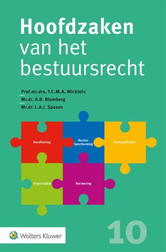 9789013166712 - Hoofdzaken van het bestuursrecht