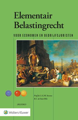 9789013168297 - Elementair Belastingrecht (theorieboek) 2022/2023