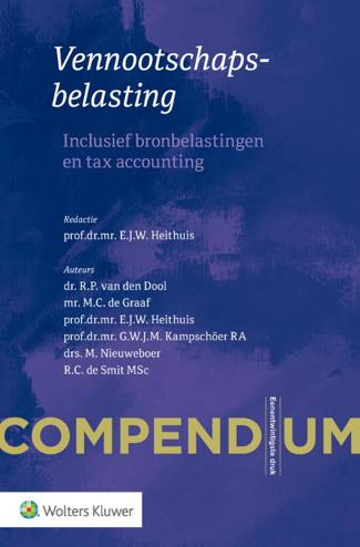 9789013168952 - Compendium Vennootschapsbelasting