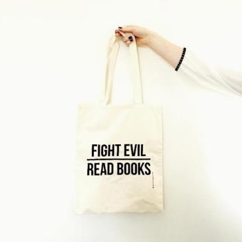 9789020698510 - Linnen tas: Fight Evil, Read Books