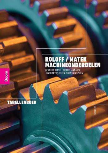 9789024428687 - Roloff Matek Machineonderdelen Tabellenboek