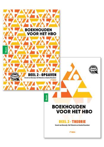 9789024428984 - Boekhouden voor het hbo deel 2. Theorie- en opgavenboek