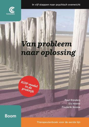 9789024434329 - Van probleem naar oplossing Therapeutenboek: In vijf stappen naar psychisch evenwicht