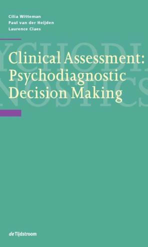 9789024441297 - Clinical Assessment: Psychodiagnostic Decision Making