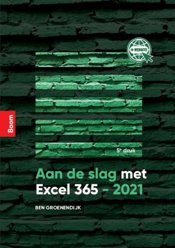 9789024445790 - Aan de slag met Excel 365-2021 incl licentie
