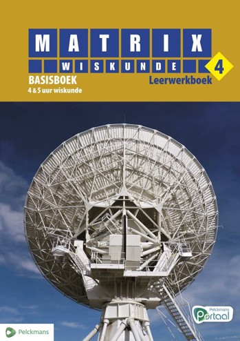 9789028969704 - Matrix wiskunde 4 basisboek 4/5u leerwkbk (+ vademecum +OLT)