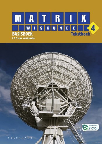 9789028972131 - Matrix wiskunde 4 basisboek 4/5u (+ vademecum +openleertraj)