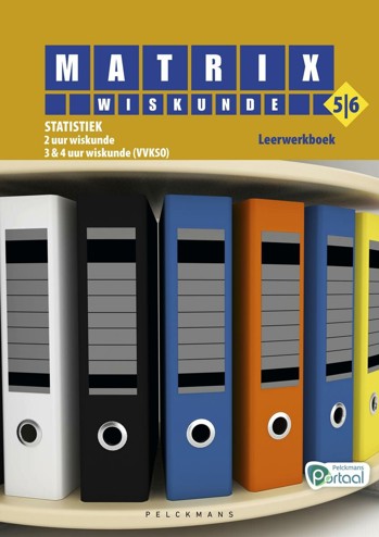 9789028979420 - Matrix wiskunde 5/6 statistiek 2/3/4u lwb (+ corr + onl OLT)