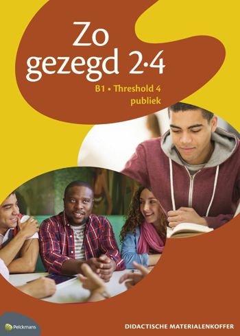 9789028982994 - Zo gezegd 2.4 Threshold 4 publiek didactische materialenkoffer