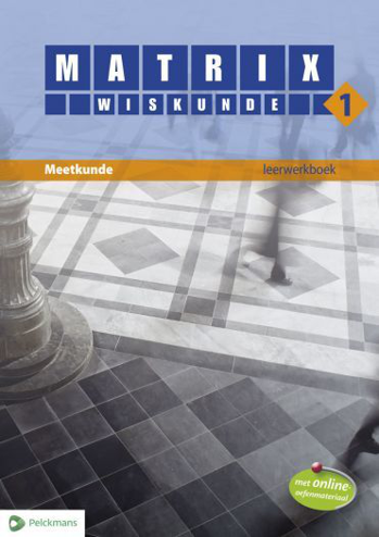 9789028987760 - Matrix wiskunde 1 meetkunde leerwerkboek (hw 2017)