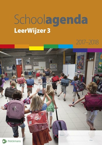 9789028989467 - LeerWijzer agenda voor het 3e leerjaar 2017-2018