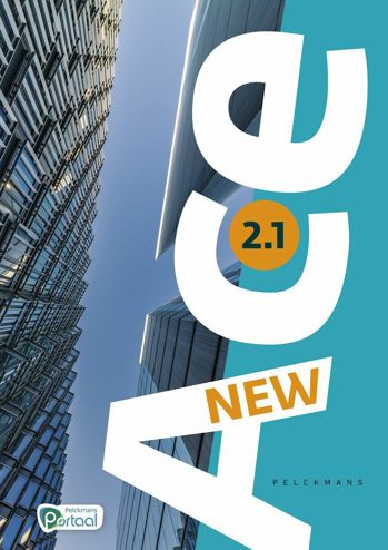 9789028999084 - New Ace 2.1 leerwerkboek (1u/w) (incl Pelckmans Portaal)