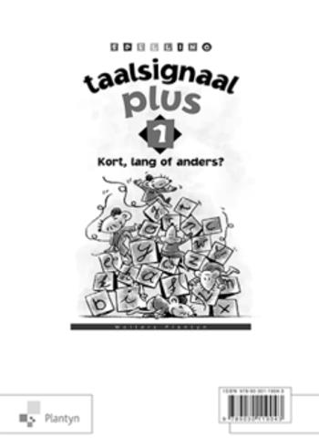 9789030119036 - Taalsignaal plus kort lang of anders? 1 werkboek