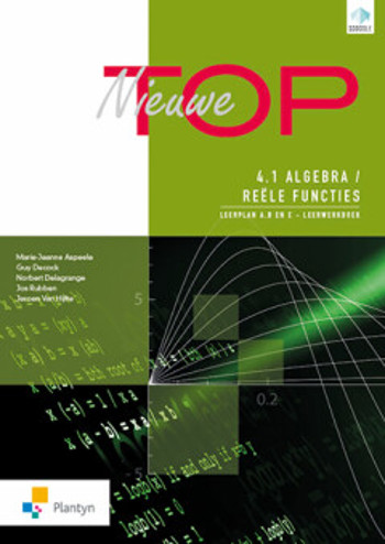 9789030134572 - Nieuwe top 4.1 algebra reële funct lp a b c lwb (incl ict)
