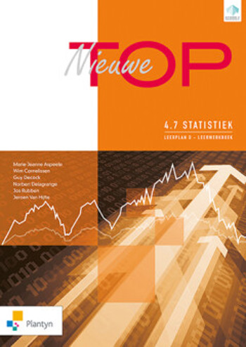 9789030134695 - Nieuwe top 4.7 statistiek lp d leerwerkboek (incl onl ict)