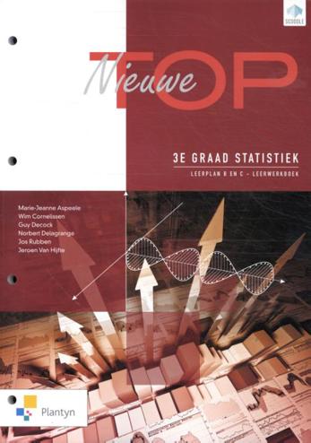 9789030139881 - Nieuwe top 3de graad lwb statistiek (lp b en c) (incl ict)
