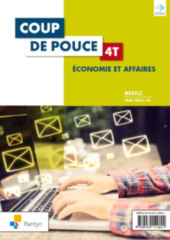 9789030140801 - Coup de Pouce 4 T economie et Affaires wb (incl scoodle)
