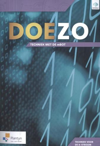 9789030143635 - DOEZO Techniek met de mbot (incl scoodle)