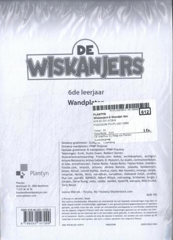 9789030147299 - De Wiskanjers 6 wandplaten