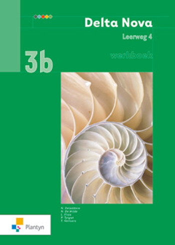 9789030148760 - Delta nova 3b werkboek leerweg 4