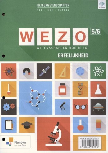 9789030152118 - WEZO Wetenschappen doe je zo 5/6 handel erfelijkh (+scoodle)