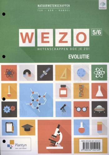 9789030152125 - WEZO Wetenschappen doe je zo 5/6 handel evolutiel (+scoodle)