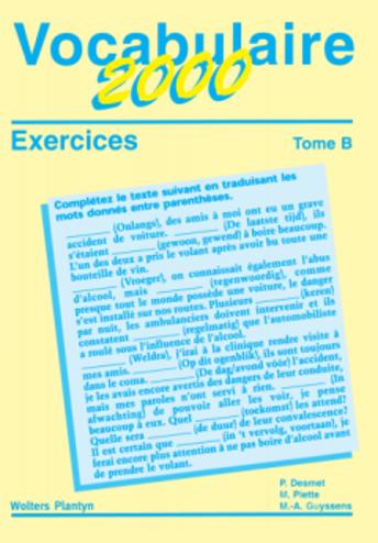 9789030161424 - Vocabulaire 2000 exercices tome b