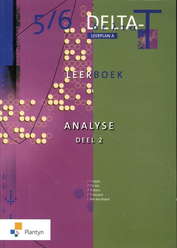 9789030183976 - Delta-t 5/6 leerboek analyse 2 leerplan a