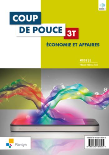 9789030185895 - Coup de Pouce 3 T Economie et Affaires wb (incl scoodle)
