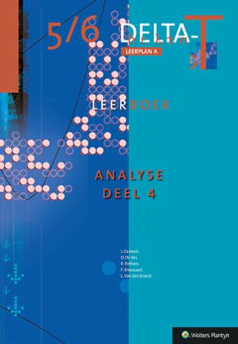 9789030186496 - Delta-t 5/6 leerboek analyse 4 leerplan a