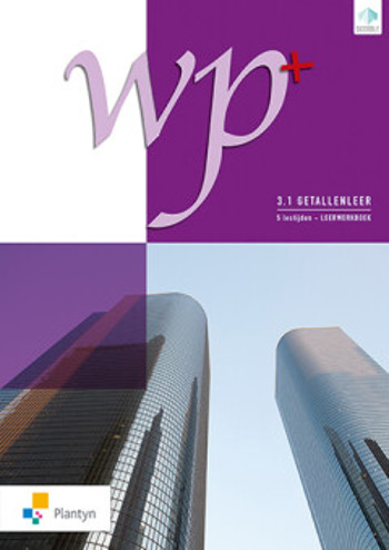 9789030190899 - WP+ 3.1 getallenleer reele functies analytische meetkunde 5u