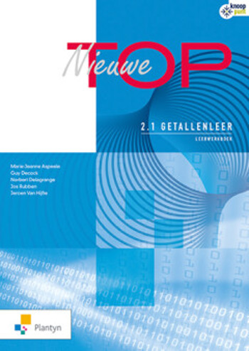 9789030199878 - Nieuwe top 2-1 getallenleer leerwerkboek (incl online ict)