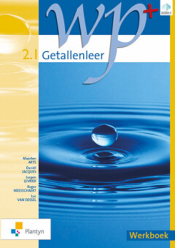 9789030199984 - WP+ 2.1 getallenleer werkboek (incl online ict)