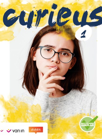 9789030689140 - Curieus 1 leerwerkboek (incl diddit)