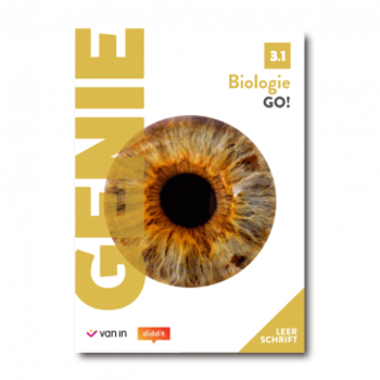 9789030699378 - Genie Biologie GO! 3.1 leerschrift 1u